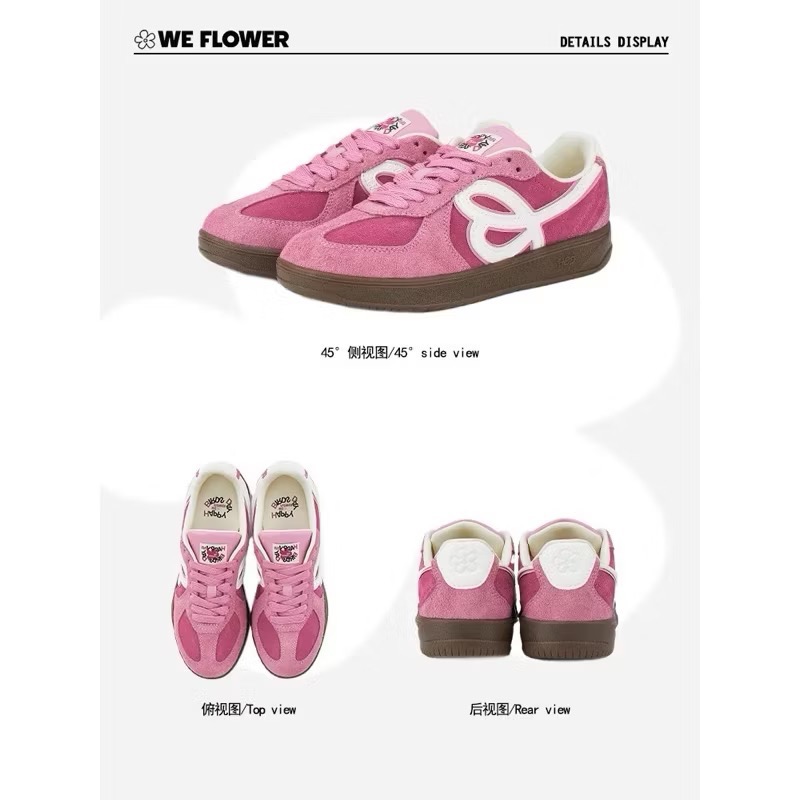 WE FLOWER x HBD 復古小花德訓鞋 聯名款 /國外代購-規格圖9