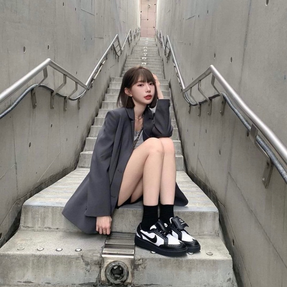 Nike x PEACEMINUSONE Kwondo 1 雛菊 黑白 GD 權志龍 聯名款 DH2482-101-細節圖9