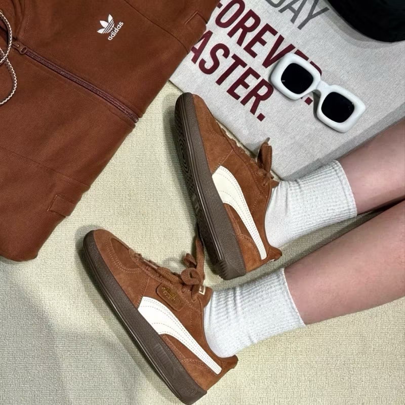 【BKS】PUMA PALERMO 巧克力棕/復古/麂皮/德訓鞋/國外代購/396463-56-細節圖2