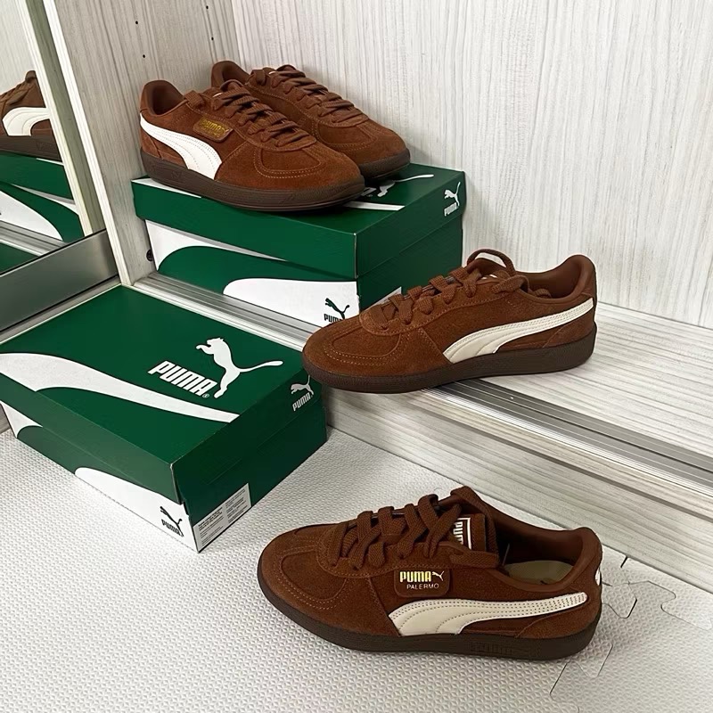【BKS】PUMA PALERMO 巧克力棕/復古/麂皮/德訓鞋/國外代購/396463-56-細節圖6
