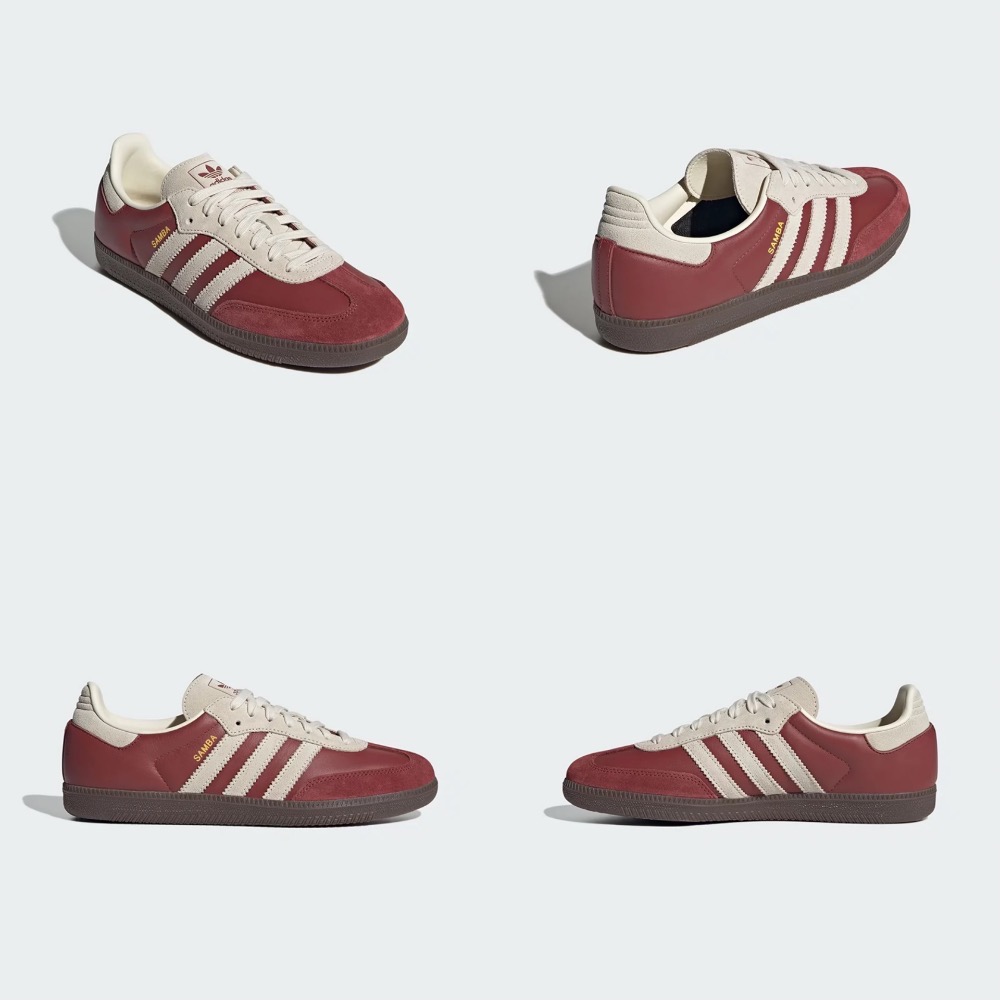【BKS】Adidas Samba OG 雪紅 /德訓鞋/國代代購/JI3216-規格圖9
