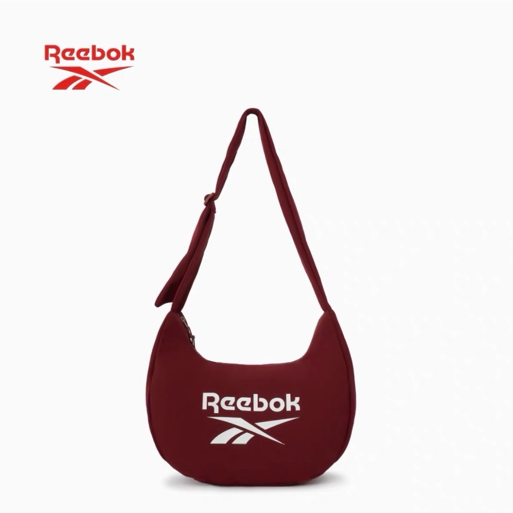 【BKS】REEBOK 大空間斜挎包/單肩包/休閒風/國外代購  大Logo印花 防潑水面料 大空間容量19.4L 可調-規格圖10