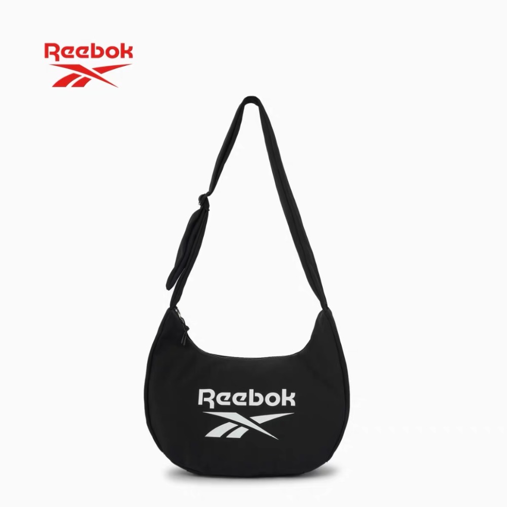【BKS】REEBOK 大空間斜挎包/單肩包/休閒風/國外代購  大Logo印花 防潑水面料 大空間容量19.4L 可調-規格圖10