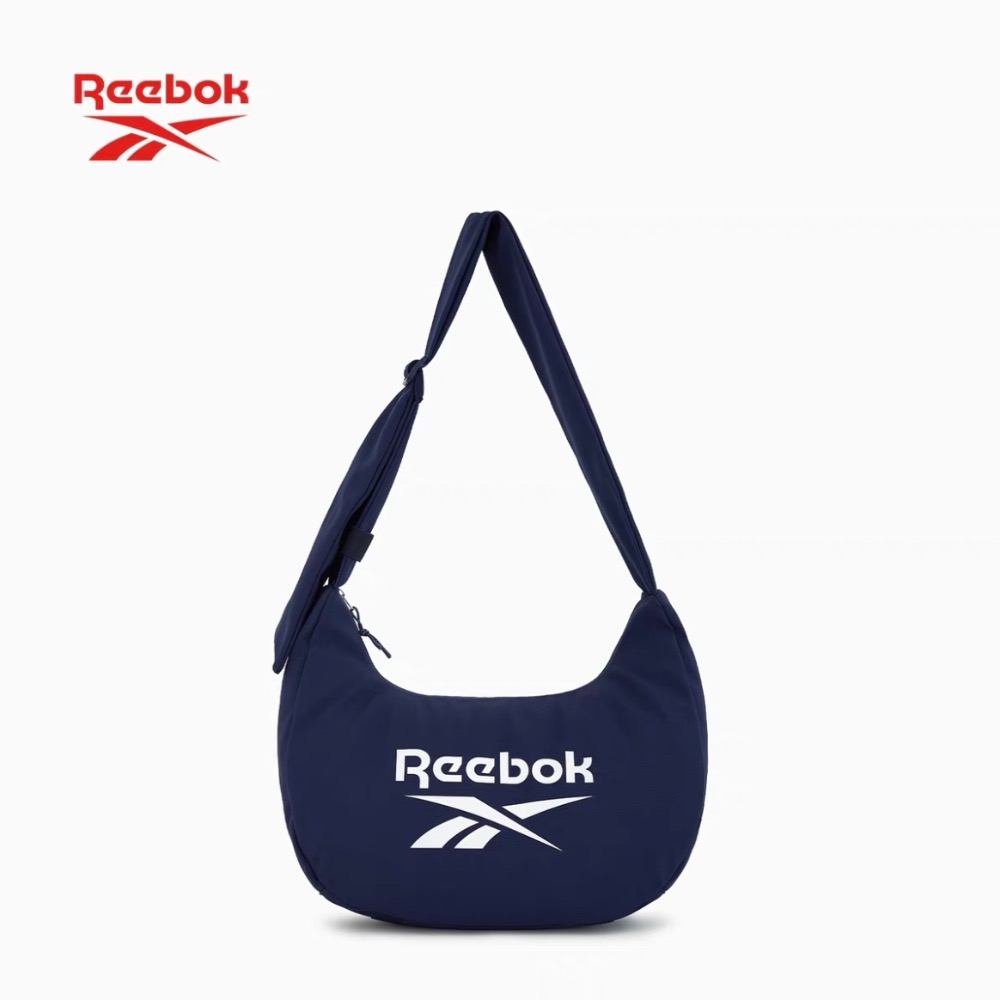 【BKS】REEBOK 大空間斜挎包/單肩包/休閒風/國外代購  大Logo印花 防潑水面料 大空間容量19.4L 可調-規格圖10