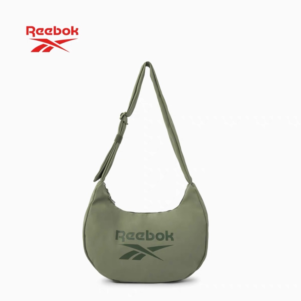【BKS】REEBOK 大空間斜挎包/單肩包/休閒風/國外代購  大Logo印花 防潑水面料 大空間容量19.4L 可調-規格圖10