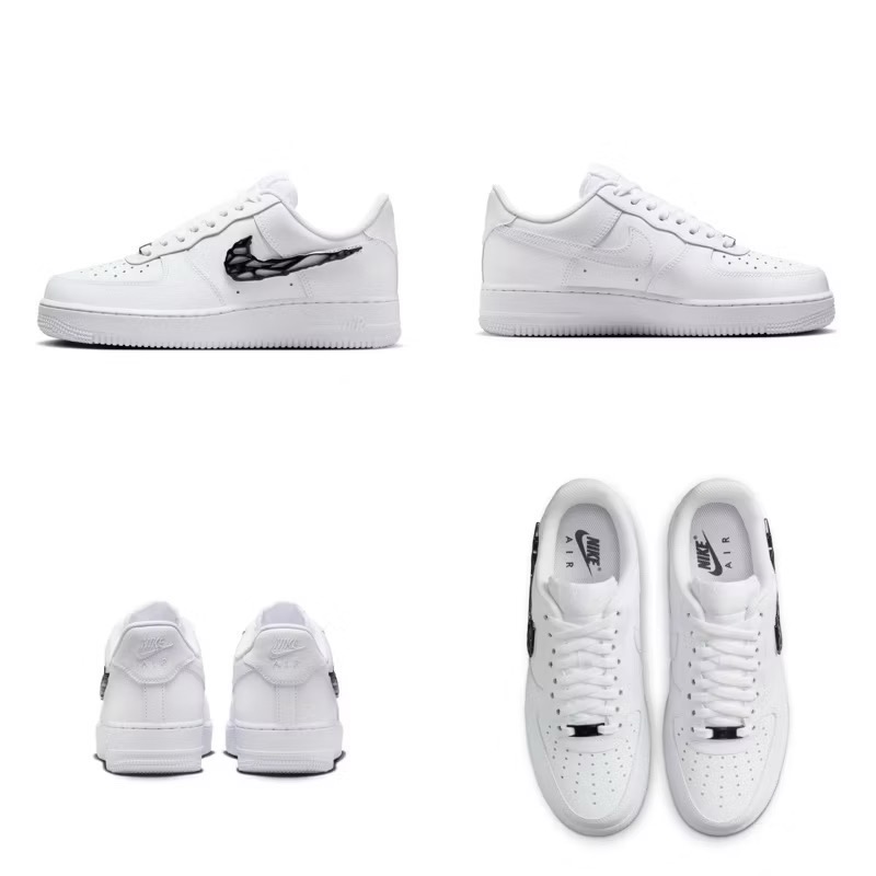 【BKS】Nike Air Force 1 猛毒 液態金屬 黑勾/休閒鞋/國外代購/IF1686-101-細節圖11