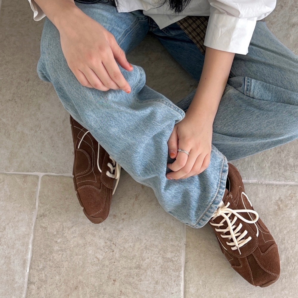 【BKS】韓國🇰🇷ByOthers Murene 牛皮絨面革 復古德訓鞋/韓國代購-細節圖5