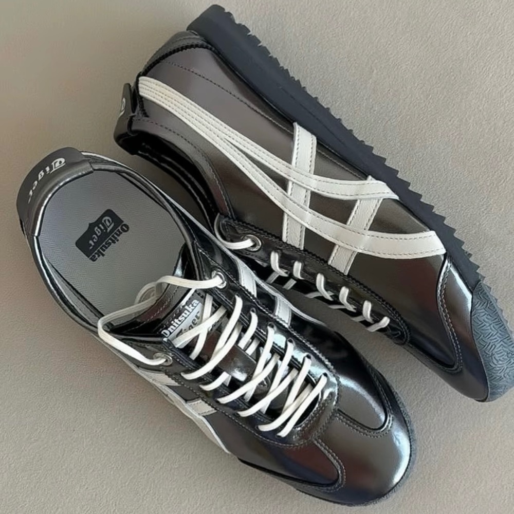 【BKS】Onitsuka Tiger 鬼塚虎 MEXICO 66 SD 金屬感/國外代購/1183C468-細節圖2