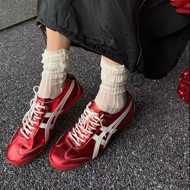 【BKS】Onitsuka Tiger 鬼塚虎 MEXICO 66 SD 金屬感/國外代購/1183C468-細節圖4