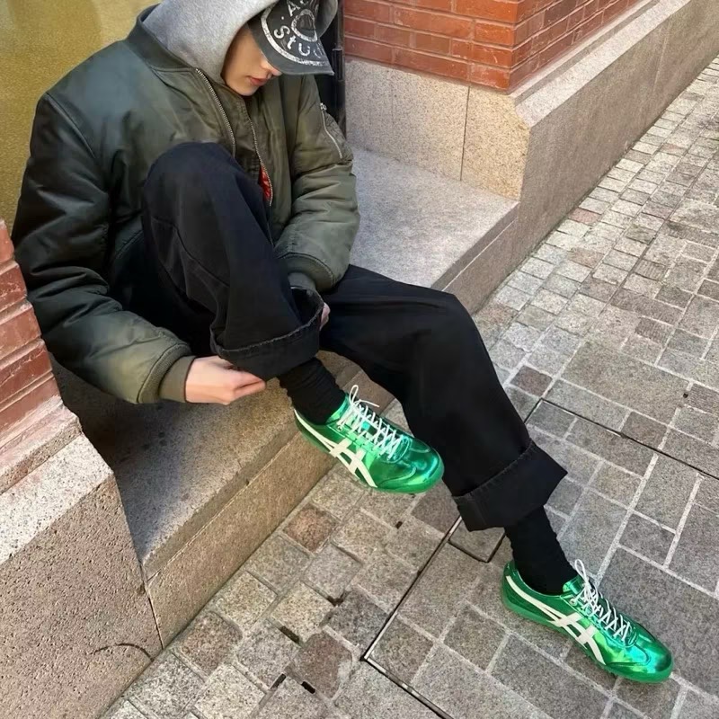 【BKS】Onitsuka Tiger 鬼塚虎 MEXICO 66 SD 金屬感/國外代購/1183C468-細節圖9