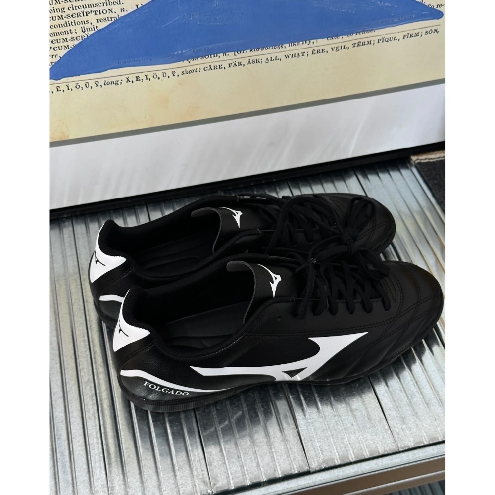 【BKS】Mizuno Folgado 足球鞋 黑鞋 薄底鞋 國外代購-細節圖5