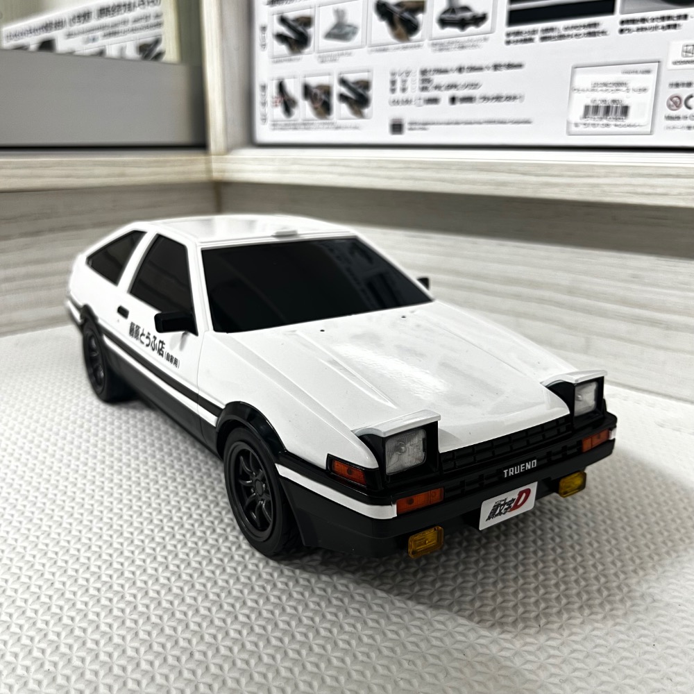 【BKS】頭文字D AE86 TOYOTA 模型車 面紙盒/衛生紙盒/模型/豐田/日本限定/日本代購-細節圖6