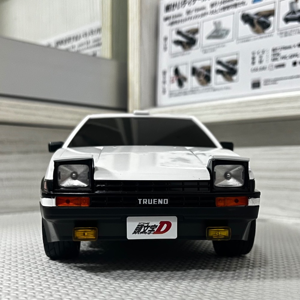 【BKS】頭文字D AE86 TOYOTA 模型車 面紙盒/衛生紙盒/模型/豐田/日本限定/日本代購-細節圖7