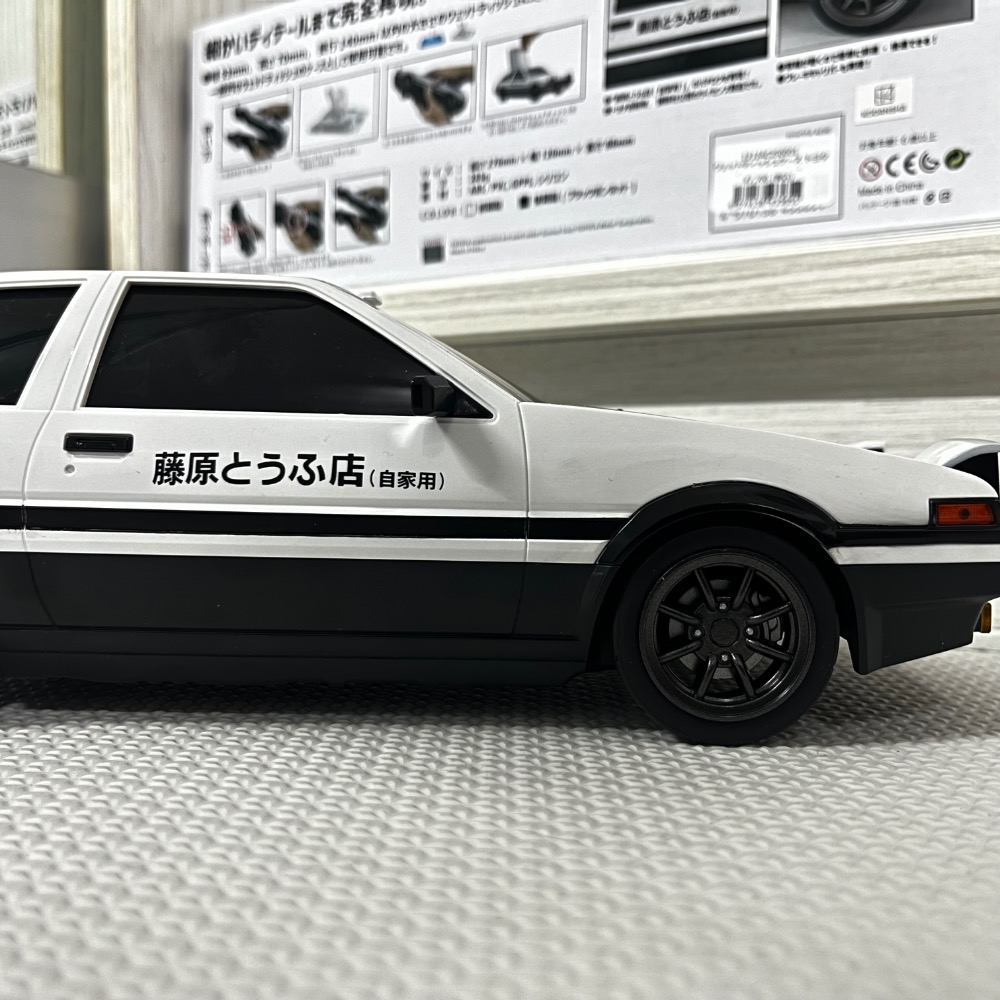 【BKS】頭文字D AE86 TOYOTA 模型車 面紙盒/衛生紙盒/模型/豐田/日本限定/日本代購-細節圖10