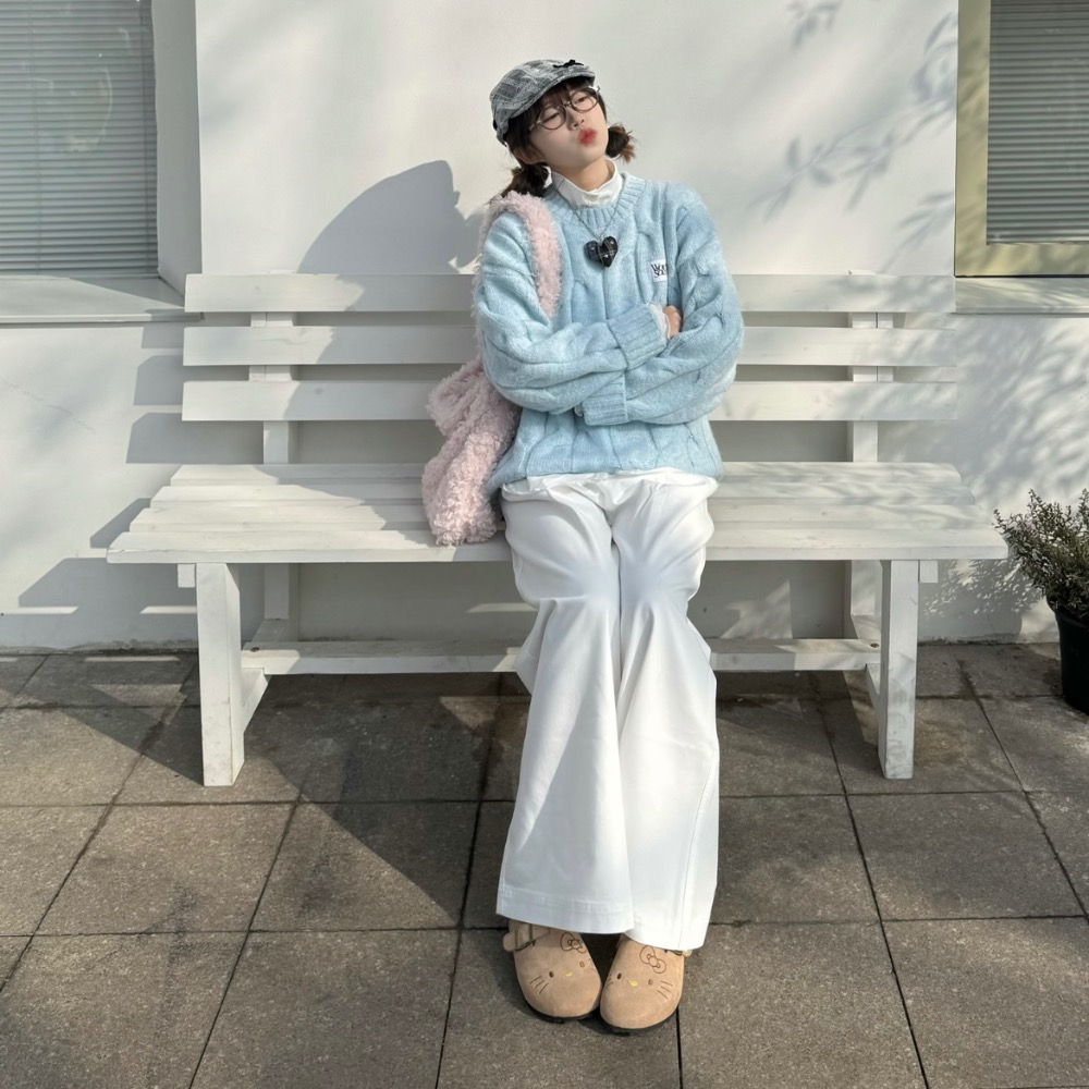 【BKS】Sanrio三麗鷗 x Hello Kitty 凱蒂貓 軟木 包頭拖鞋/國外代購-細節圖6