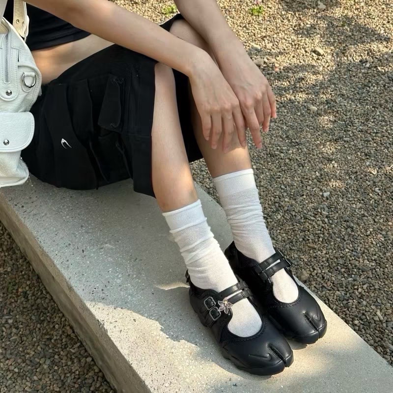 【BKS】NIKE AIR RIFT 芭蕾 忍者鞋/分趾鞋/黑色/國外代購/IB8881-001-細節圖2