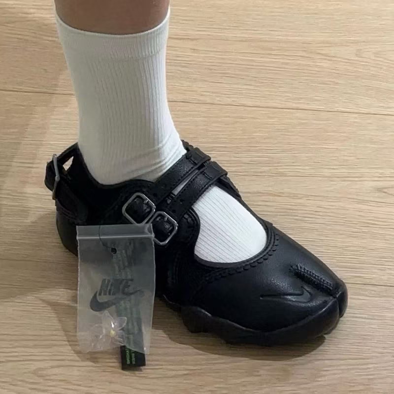 【BKS】NIKE AIR RIFT 芭蕾 忍者鞋/分趾鞋/黑色/國外代購/IB8881-001-細節圖6