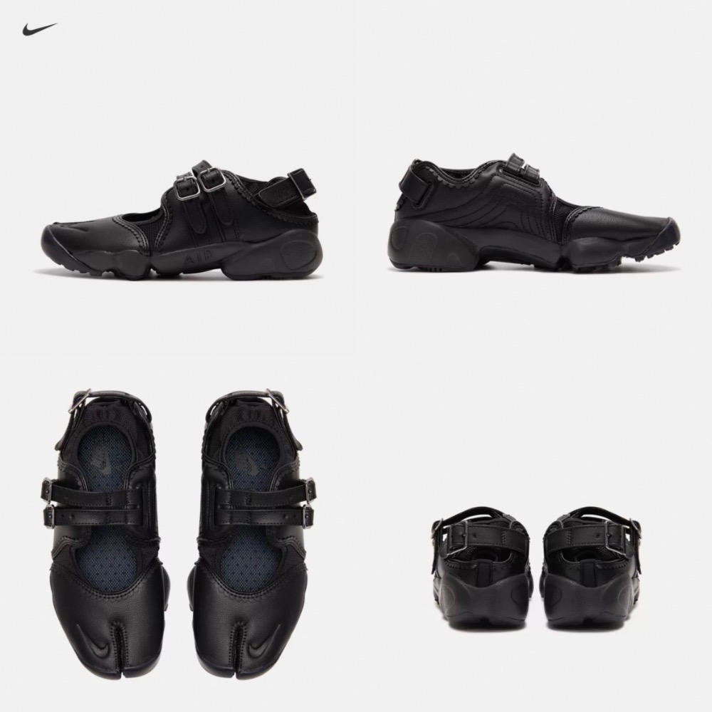 【BKS】NIKE AIR RIFT 芭蕾 忍者鞋/分趾鞋/黑色/國外代購/IB8881-001-規格圖11