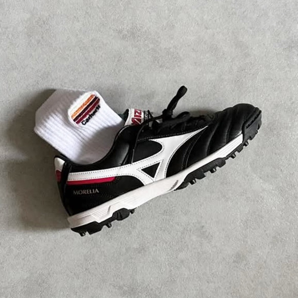 【BKS】Mizuno Morelia Pro 2 AS TF 翻蓋鞋舌 足球鞋 休閒鞋 國外代購-細節圖2