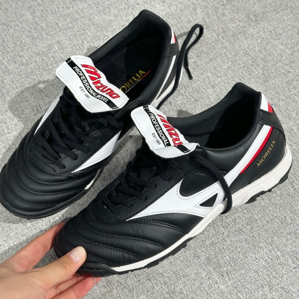 【BKS】Mizuno Morelia Pro 2 AS TF 翻蓋鞋舌 足球鞋 休閒鞋 國外代購-細節圖5