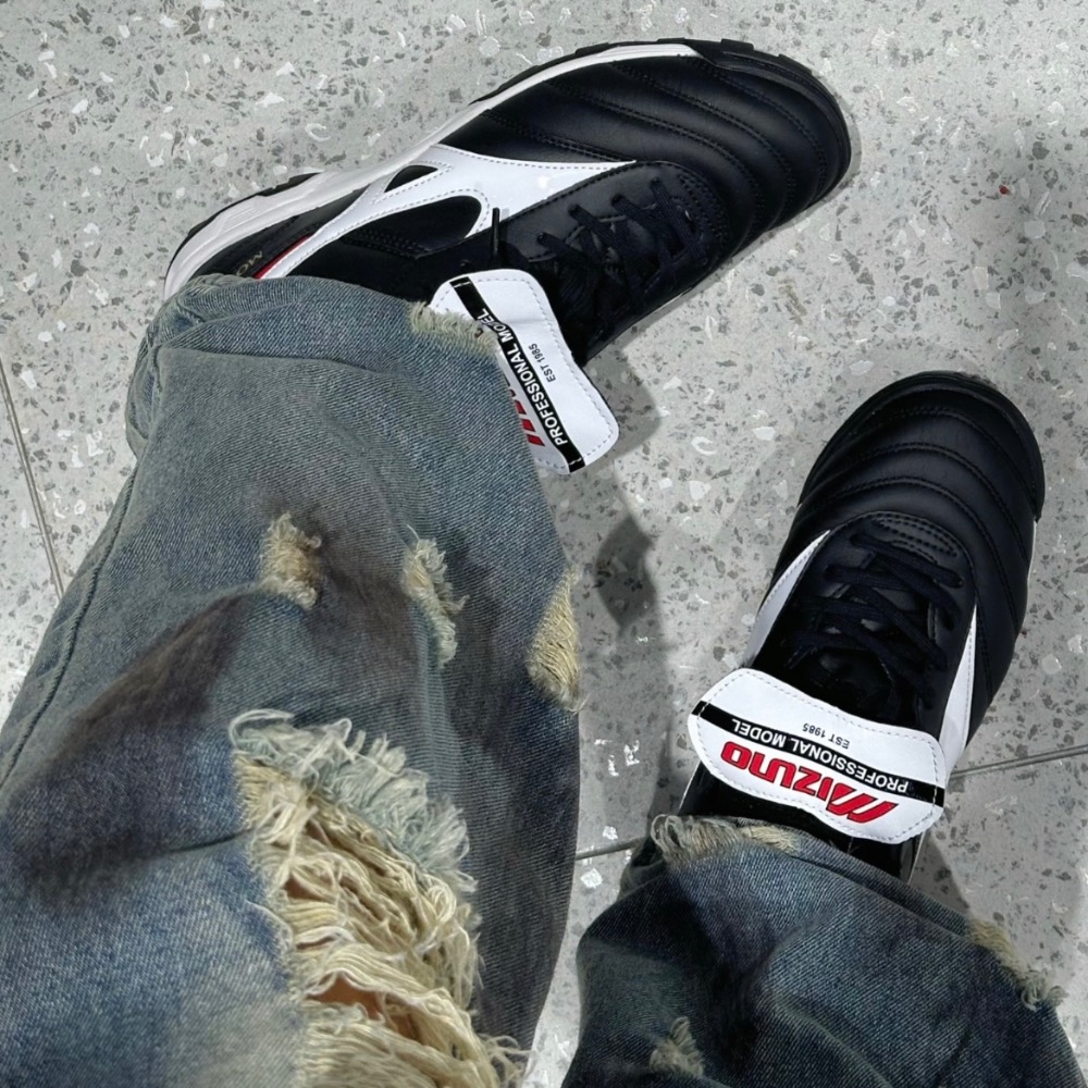 【BKS】Mizuno Morelia Pro 2 AS TF 翻蓋鞋舌 足球鞋 休閒鞋 國外代購-細節圖6