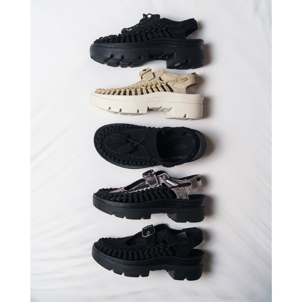 【BKS】KEEN UNEEK PLT MARY JANE編織厚底 瑪莉珍 涼鞋/國外代購  經典編織鞋搭配4公分厚底！-細節圖6