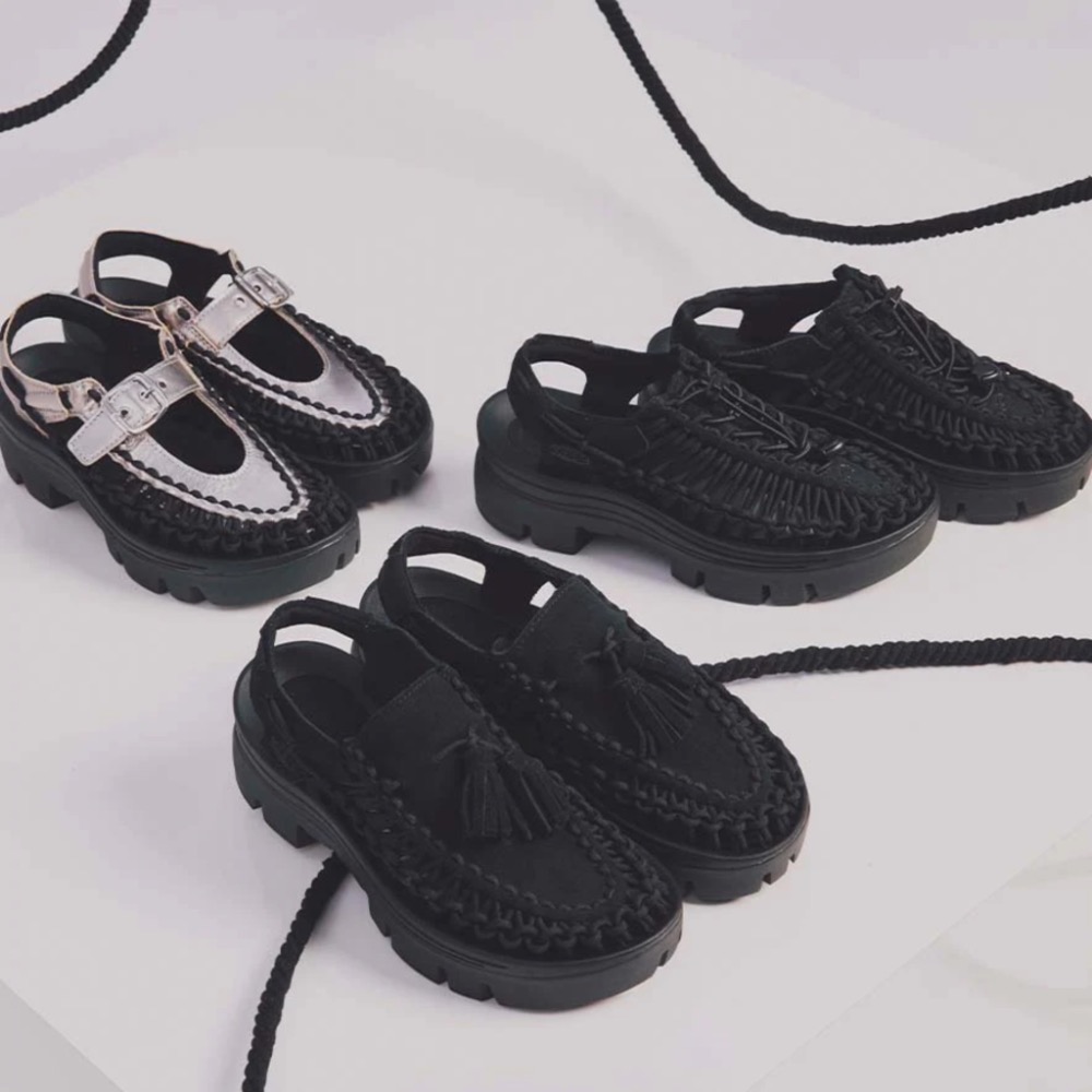 【BKS】KEEN UNEEK PLT MARY JANE編織厚底 瑪莉珍 涼鞋/國外代購  經典編織鞋搭配4公分厚底！-細節圖7