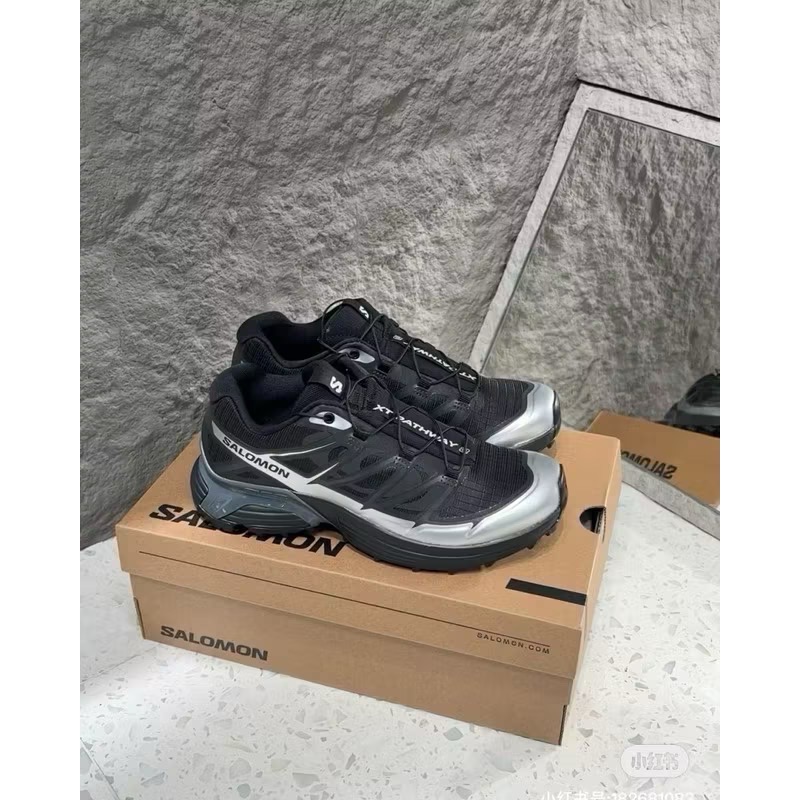 【BKS】SALOMON XT-PATHWAY 2 NIGHT 銀黑 機能運動休閒鞋/國外代購/L47727200-細節圖8