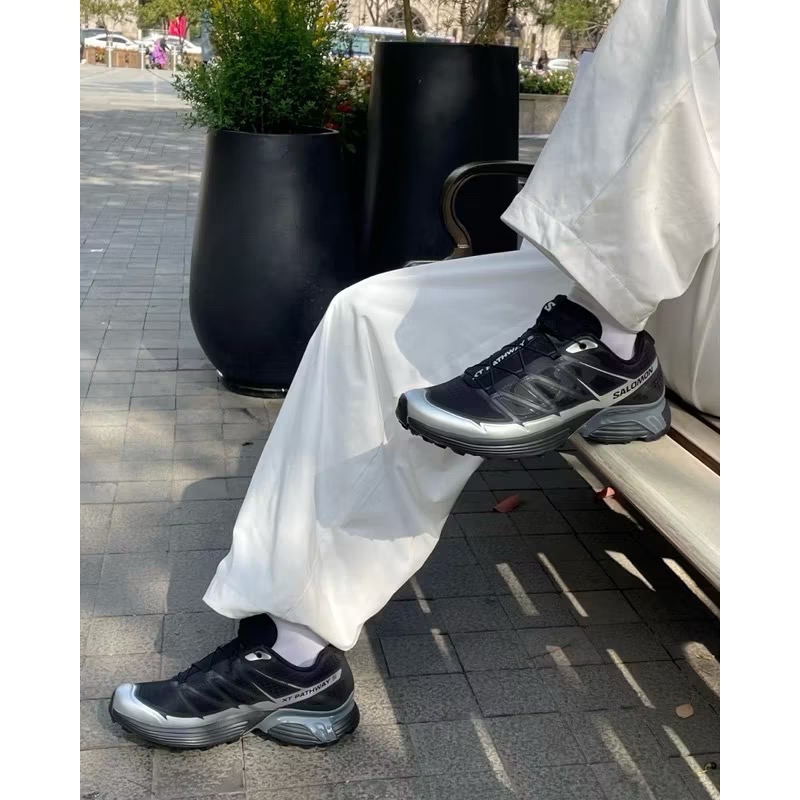 【BKS】SALOMON XT-PATHWAY 2 NIGHT 銀黑 機能運動休閒鞋/國外代購/L47727200-細節圖9