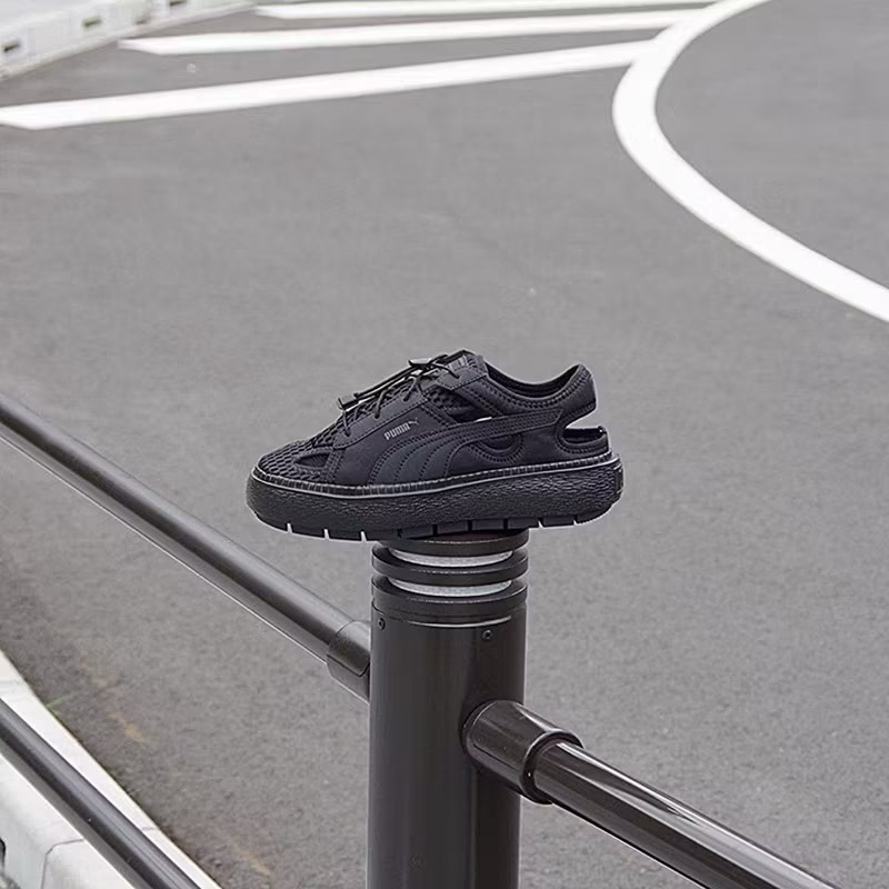 【BKS】日本🇯🇵Puma Platform Trace Lite Mule 厚底涼鞋/抽繩/日本代購/382872-細節圖3