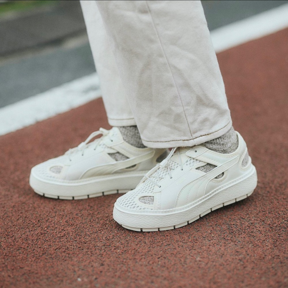 【BKS】日本🇯🇵Puma Platform Trace Lite Mule 厚底涼鞋/抽繩/日本代購/382872-細節圖8