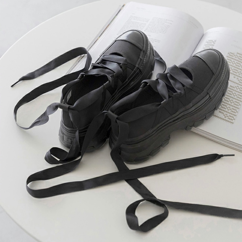 【BKS】日本🇯🇵CONVERSE TREKWAVE BL 芭蕾厚底/綁帶/休閒鞋/日本限定/日本代購-細節圖6