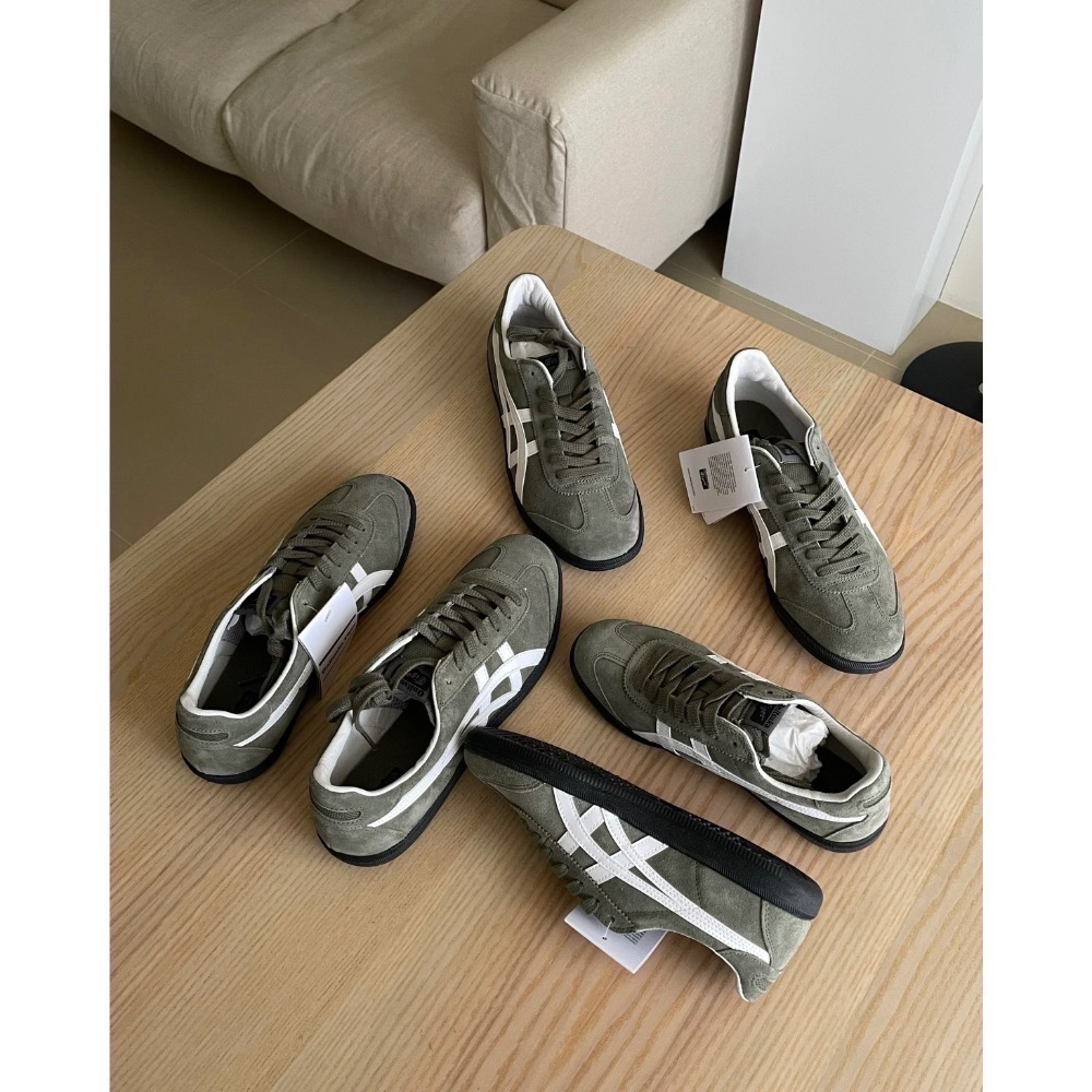 【BKS】Onitsuka Tiger鬼塚虎 Tokuten 灰綠色 /德訓鞋/國外代購-細節圖2