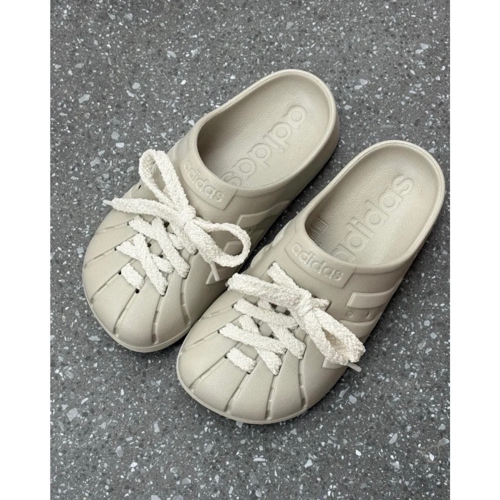 【BKS】ADIDAS ADILETTE CLOG 洞洞鞋帶拖鞋/夏季/國外代購-細節圖9