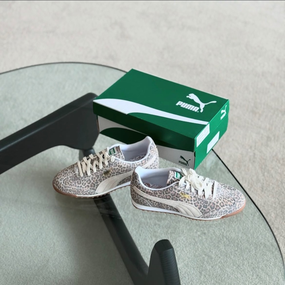 【BKS】PUMA Arizona Leo 豹紋 復古德訓鞋 休閒鞋 國外代購/403045-01-細節圖2