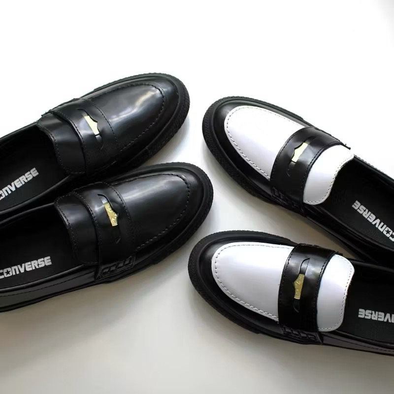 【BKS】日本🇯🇵CONVERSE ALL STAR COINLOAFER 皮革 樂福鞋/金幣/日本限定/日本代購-細節圖2