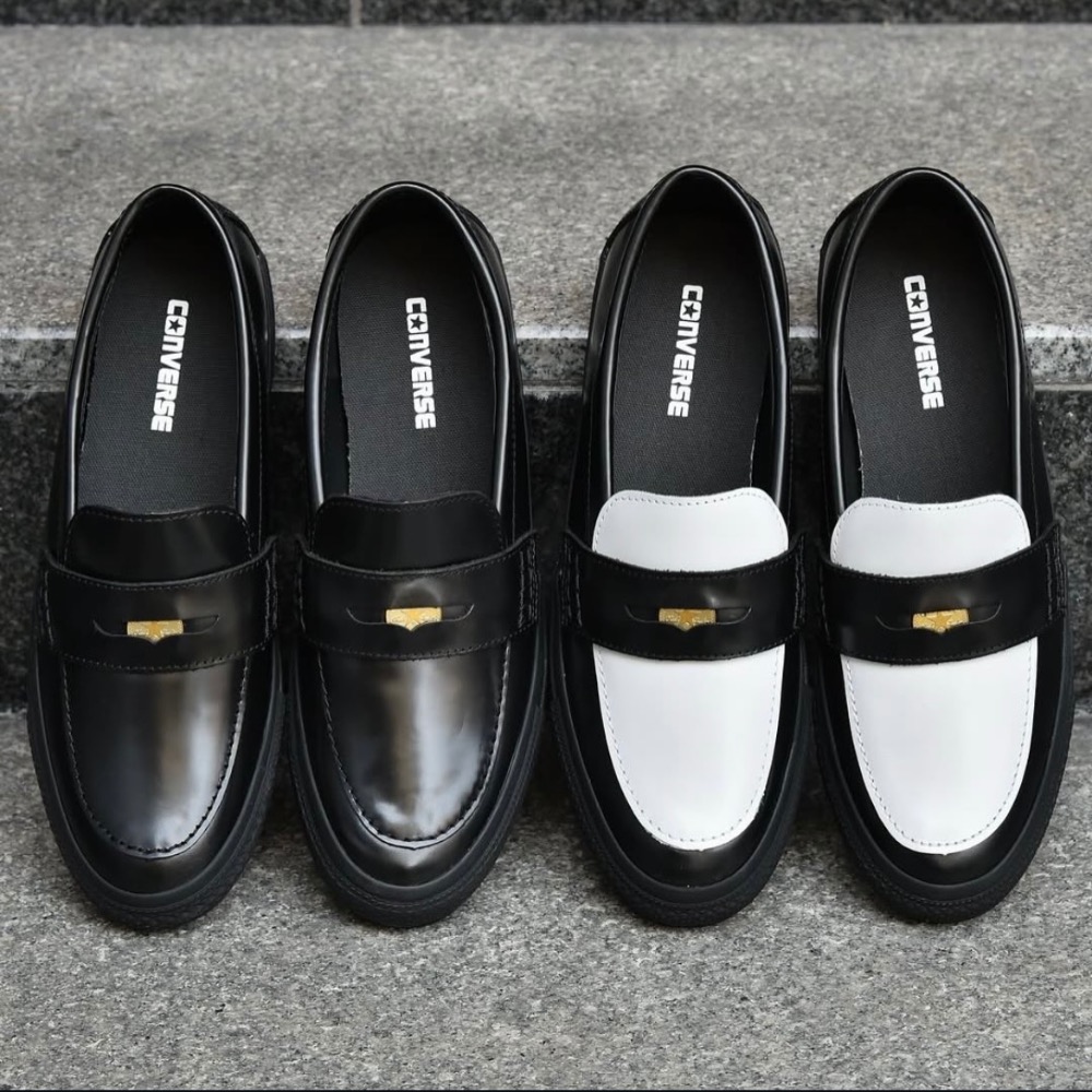 【BKS】日本🇯🇵CONVERSE ALL STAR COINLOAFER 皮革 樂福鞋/金幣/日本限定/日本代購-細節圖8