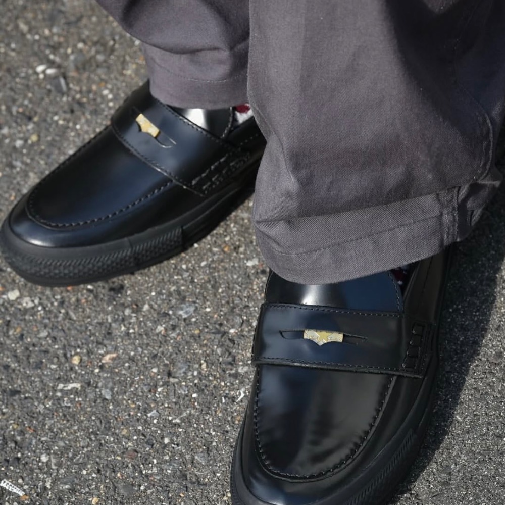 【BKS】日本🇯🇵CONVERSE ALL STAR COINLOAFER 皮革 樂福鞋/金幣/日本限定/日本代購-細節圖11