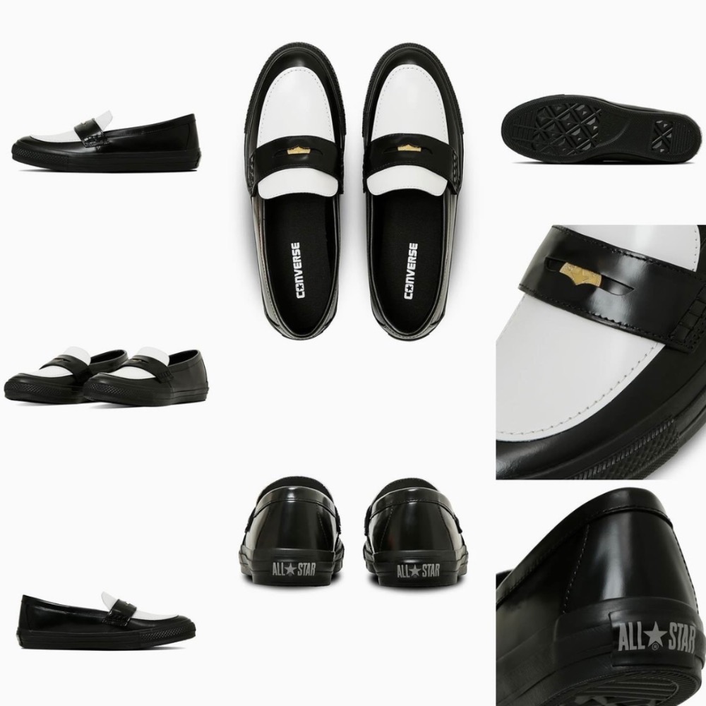 【BKS】日本🇯🇵CONVERSE ALL STAR COINLOAFER 皮革 樂福鞋/金幣/日本限定/日本代購-規格圖11