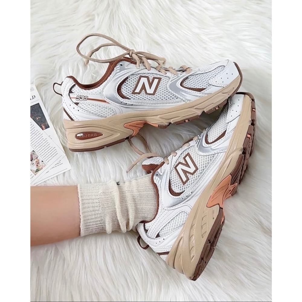 【BKS】NEW BALANCE 530 x niko and 焦糖拿鐵/聯名配色/運動休閒鞋/MR530NI-細節圖8