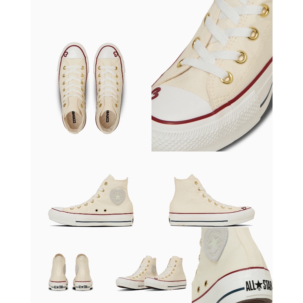 【BKS】日本🇯🇵CONVERSE PLTS HEARTPOINT HI 愛心標/厚底/高筒/帆布鞋/日本限定代購-規格圖5