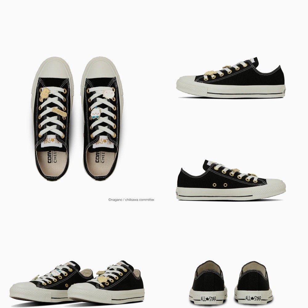 【BKS】日本🇯🇵CONVERSE x CHIIKAWA吉伊卡哇 聯名款 帆布鞋/吉伊/烏薩奇/小八貓/日本代購/日-規格圖3