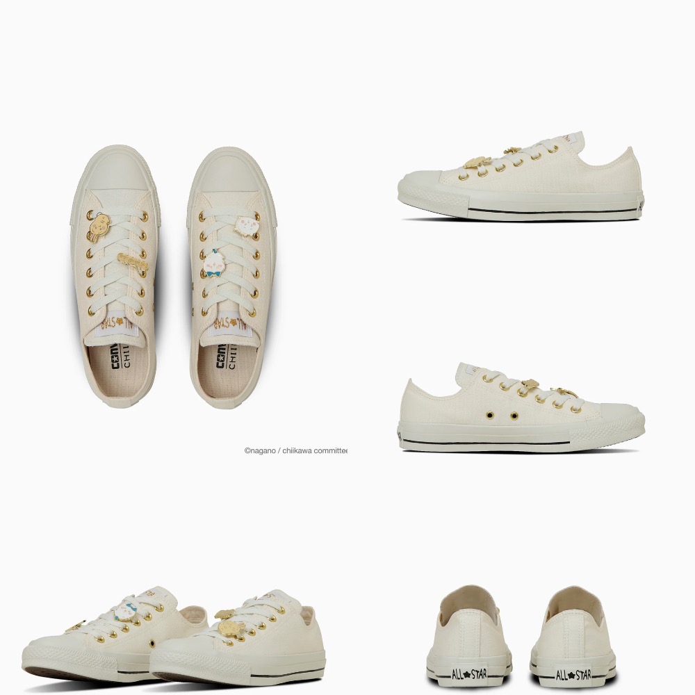 【BKS】日本🇯🇵CONVERSE x CHIIKAWA吉伊卡哇 聯名款 帆布鞋/吉伊/烏薩奇/小八貓/日本代購/日-規格圖3