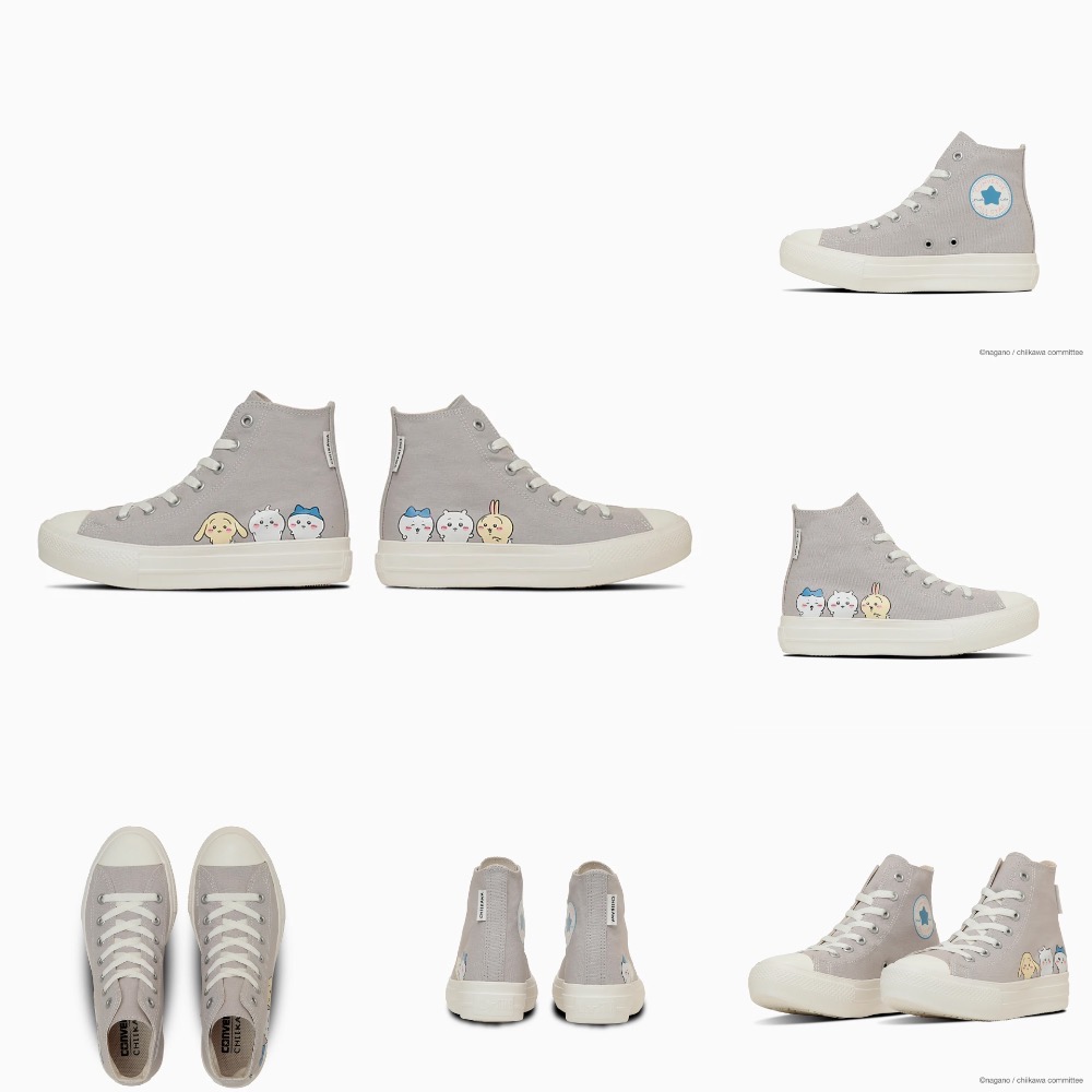 【BKS】日本🇯🇵CONVERSE x CHIIKAWA吉伊卡哇 聯名款 帆布鞋/吉伊/烏薩奇/小八貓/日本代購/日-規格圖3