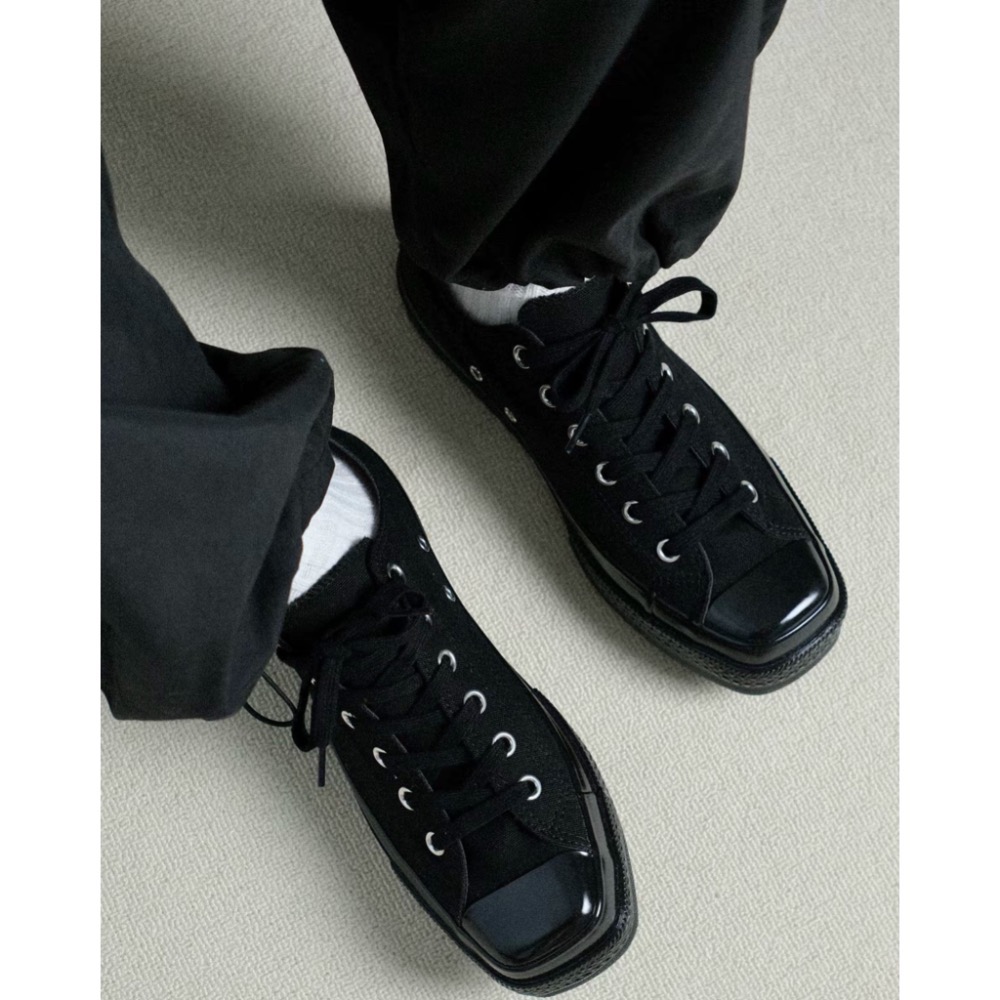 【BKS】日本限定🇯🇵CONVERSE ALL STAR SQUARETOE 方頭 帆布鞋/日本代購  日本限定款-細節圖11