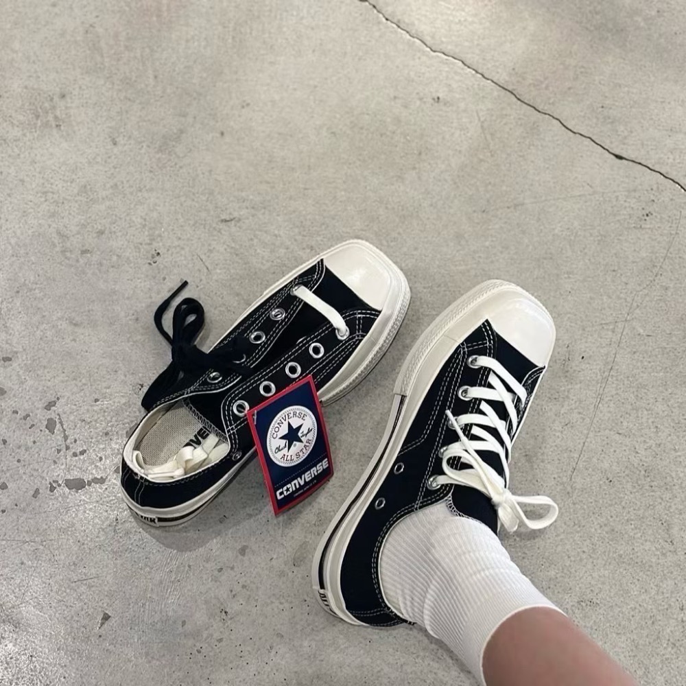 【BKS】日本限定🇯🇵CONVERSE ALL STAR SQUARETOE 方頭 帆布鞋/日本代購  日本限定款-細節圖9