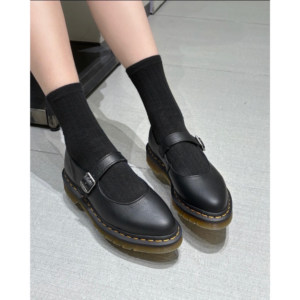 【BKS】GD權志龍同款 DR.MARTENS 馬汀Elphie MJ 尖頭 瑪莉珍鞋/皮革/國外代購/40685001-細節圖4