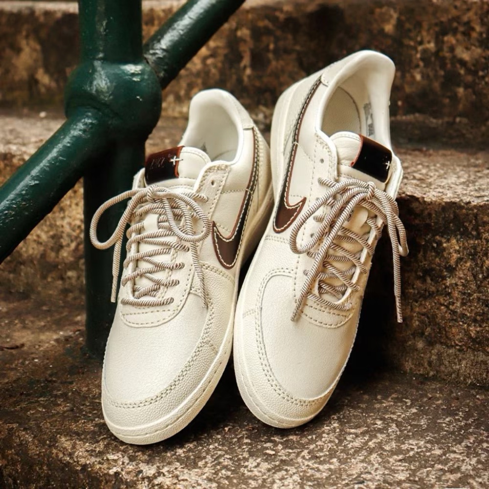 【BKS】NIKE FIELD GENERAL 米白棕 復古薄底 休閒鞋/亞麻鞋帶/國外代購/IH7331-細節圖5