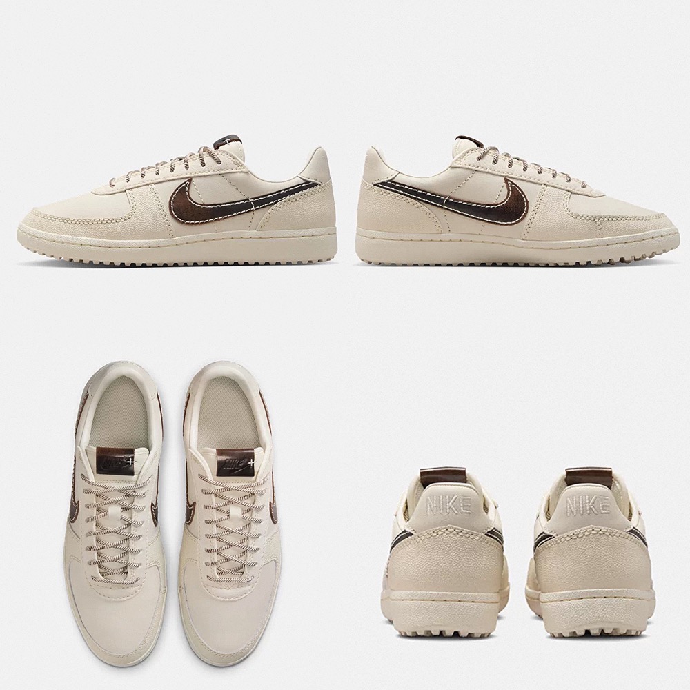 【BKS】NIKE FIELD GENERAL 米白棕 復古薄底 休閒鞋/亞麻鞋帶/國外代購/IH7331-規格圖7