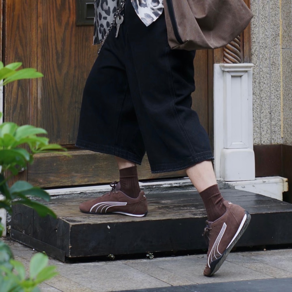 【BKS】PUMA CATCH SD 薄底鞋/賽車鞋/休閒鞋/麂皮/國外代購/402681-細節圖4